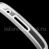 Photo 4 — translucide Silicone Bumper Case-scellé pour BlackBerry Q10, Blanc