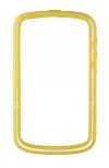 Photo 2 — Funda de silicona parachoques lleno de semi-transparente para BlackBerry Q10, Amarillo