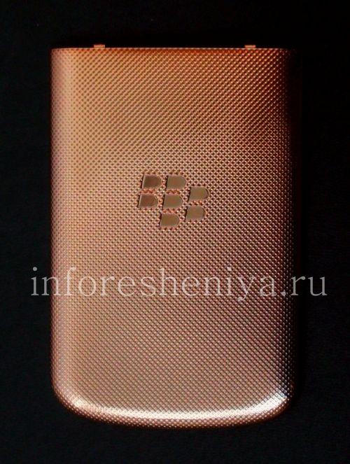 Photogallery for Exclusive-rückseitige Abdeckung für Blackberry-Q10, Gold mit Gold-Logo product