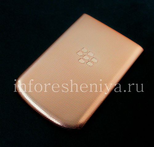 Photogallery for Exclusive-rückseitige Abdeckung für Blackberry-Q10, Gold mit Gold-Logo product