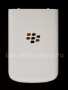 Photo 1 — Quatrième de couverture exclusive pour BlackBerry Q10, Blanc avec le logo d'or
