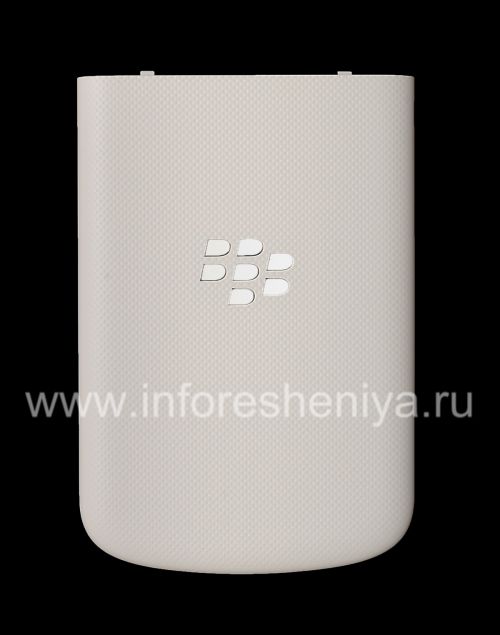 Photogallery for Original ikhava yangemuva for BlackBerry Q10, White embossed (White Relief) product