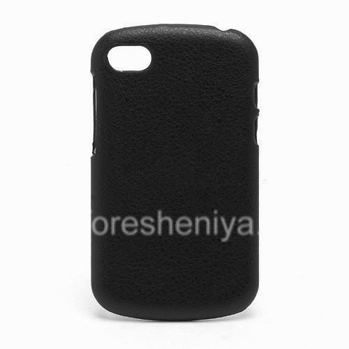 Photogallery for Cache-cache &quot;peau&quot; pour BlackBerry Q10, noir product