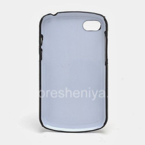 Photogallery for Cache-cache &quot;peau&quot; pour BlackBerry Q10, noir product