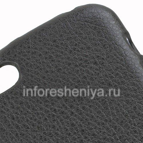 Photogallery for Cache-cache &quot;peau&quot; pour BlackBerry Q10, noir product