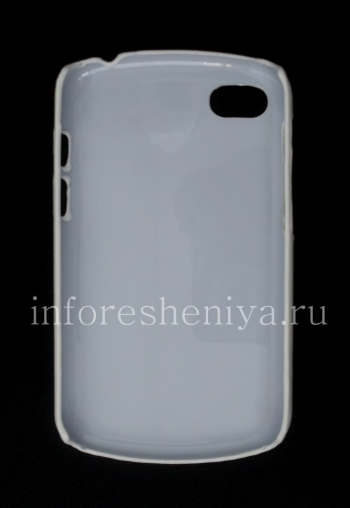 Photogallery for Cache-cache &quot;peau&quot; pour BlackBerry Q10, blanc product
