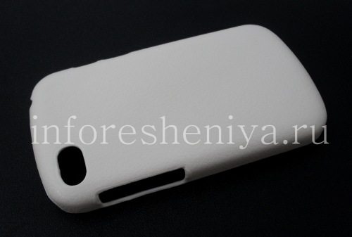 Photogallery for Cache-cache &quot;peau&quot; pour BlackBerry Q10, blanc product