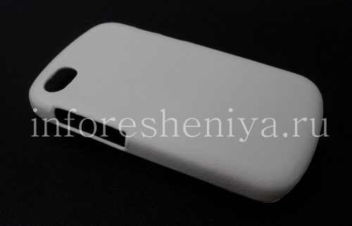 Photogallery for Cache-cache &quot;peau&quot; pour BlackBerry Q10, blanc product
