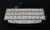 Photo 5 — Eksklusif perakitan keyboard Inggris dengan papan untuk BlackBerry Q10, Putih dengan garis pembagi emas (putih / wGold)