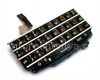 Photo 5 — Negro conjunto de teclado de Rusia a la junta para BlackBerry Q10, Negro con los espaciadores de plata (Negro / wSilver)