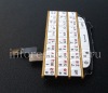 Photo 8 — Exclusive golden Russian keyboard assembly to the board for BlackBerry Q10, White/ wGold