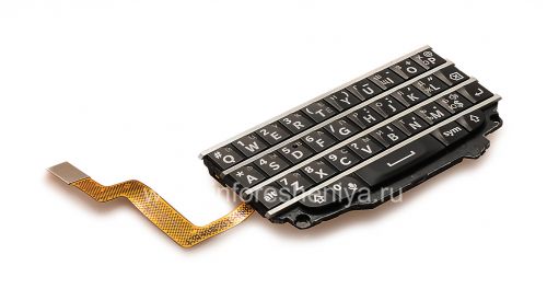Photogallery for ब्लैकबेरी Q10 के लिए बोर्ड के साथ रूसी कीबोर्ड विधानसभा (उत्कीर्णन), काला product