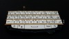 Photo 6 — ブラックベリーQ10用ボードへの排他的ゴールデンロシアのキーボード・アセンブリー（彫刻）, 金のスペーサーとホワイト（ホワイト/ wGold）