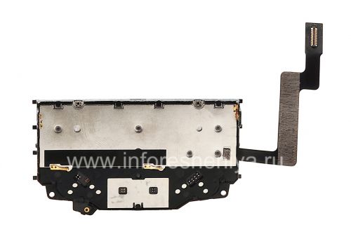 Photogallery for ब्लैकबेरी Q10 के लिए बोर्ड के साथ रूसी कीबोर्ड विधानसभा (उत्कीर्णन), सफेद product