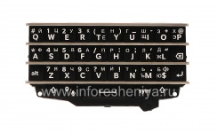 Russian Keyboard for BlackBerry Q10 (engraving), The black
