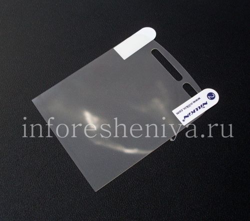 Photogallery for ブラックベリーQ10のためのブランドスクリーンプロテクターNillkin, 透明、クリスタルクリア product