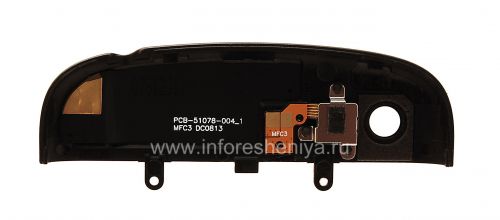 Photogallery for Bagian atas dari perumahan IC berkedip BlackBerry Q10, hitam product