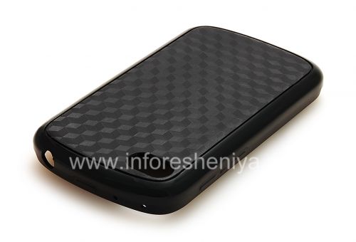 Photogallery for Etui en silicone compact &quot;Cube&quot; pour BlackBerry Q10, Noir / noir product