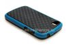 Photo 5 — Silicone Case compact "Cube" for BlackBerry Q10, Black / Blue