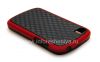 Photo 5 — Silicone Case icwecwe "Cube" for BlackBerry Q10, Black / Red