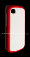 Photo 4 — सिलिकॉन प्रकरण कॉम्पैक्ट ब्लैकबेरी Q10 के लिए "घन", सफेद / लाल