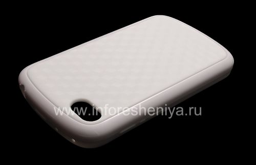 Photogallery for Etui en silicone compact &quot;Cube&quot; pour BlackBerry Q10, Blanc / Blanc product