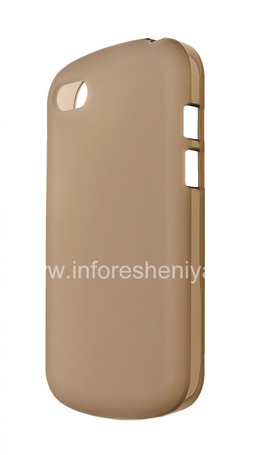 Photogallery for ब्लैकबेरी Q10 के लिए सिलिकॉन प्रकरण जमा चटाई, भूरा product