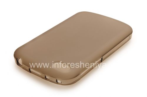 Photogallery for ब्लैकबेरी Q10 के लिए सिलिकॉन प्रकरण जमा चटाई, भूरा product