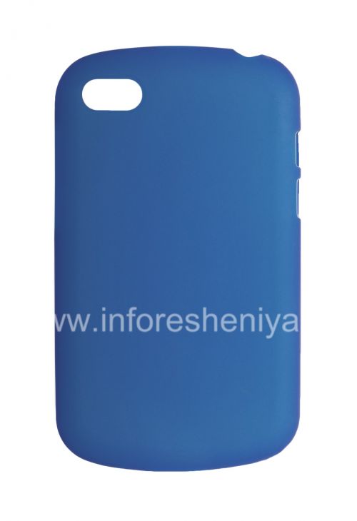 Photogallery for ब्लैकबेरी Q10 के लिए सिलिकॉन प्रकरण जमा चटाई, नीला product