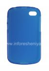 Photo 2 — সন্নিবিষ্ট মাদুর BlackBerry Q10 জন্য সিলিকন কেস, নীল