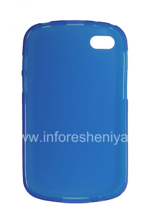 Photogallery for ब्लैकबेरी Q10 के लिए सिलिकॉन प्रकरण जमा चटाई, नीला product