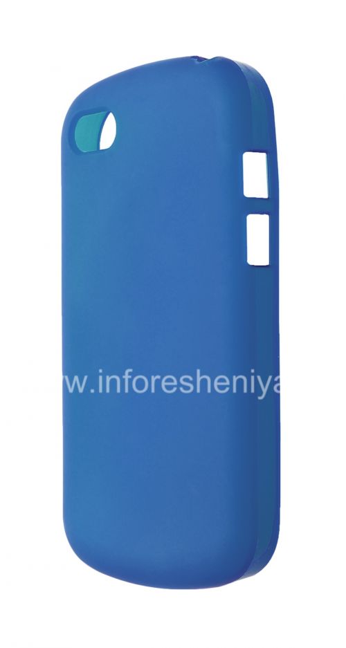Photogallery for ब्लैकबेरी Q10 के लिए सिलिकॉन प्रकरण जमा चटाई, नीला product