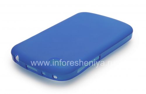 Photogallery for ब्लैकबेरी Q10 के लिए सिलिकॉन प्रकरण जमा चटाई, नीला product