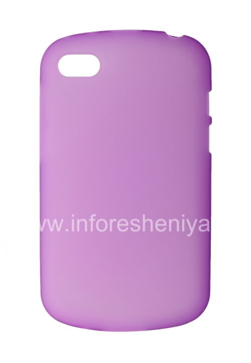 Photogallery for ब्लैकबेरी Q10 के लिए सिलिकॉन प्रकरण जमा चटाई, बैंगनी product