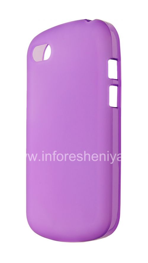 Photogallery for ब्लैकबेरी Q10 के लिए सिलिकॉन प्रकरण जमा चटाई, बैंगनी product
