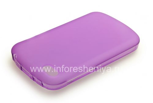 Photogallery for ब्लैकबेरी Q10 के लिए सिलिकॉन प्रकरण जमा चटाई, बैंगनी product
