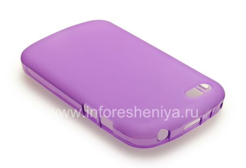 Photogallery for ब्लैकबेरी Q10 के लिए सिलिकॉन प्रकरण जमा चटाई, बैंगनी product