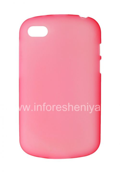 Photogallery for ब्लैकबेरी Q10 के लिए सिलिकॉन प्रकरण जमा चटाई, पीला गुलाबी product