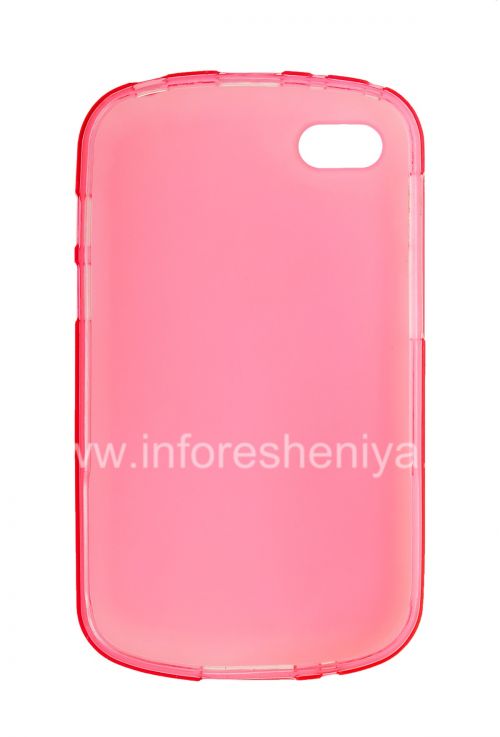 Photogallery for ब्लैकबेरी Q10 के लिए सिलिकॉन प्रकरण जमा चटाई, पीला गुलाबी product