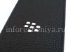 Photo 9 — BlackBerry Q5 के लिए लंबवत खोलने वाले कवर चमड़े के फ्लिप शैल के साथ मूल चमड़े का मामला, काला (काला)