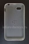 Photo 2 — Kasus silikon asli disegel lembut Shell Case untuk BlackBerry Q5, Putih (white / Clear)