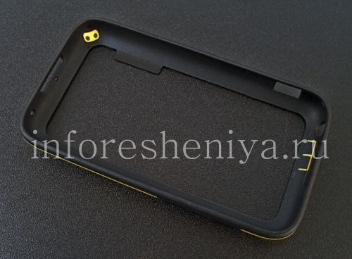 Photogallery for Silicone Case bumper-dikemas untuk BlackBerry Q5, kuning product