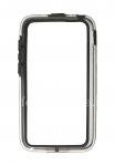 Silicone Case-bumper seals for BlackBerry Q5 (translucent), The black