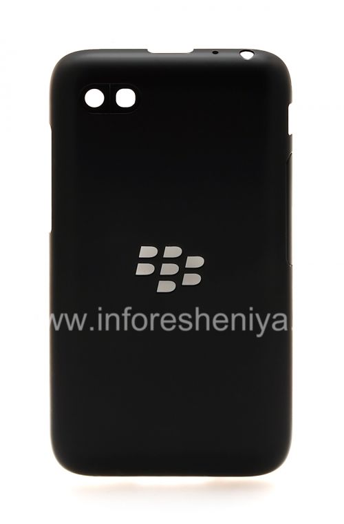 Photogallery for BlackBerry Q5のためのオリジナルバックカバー, ブラック product