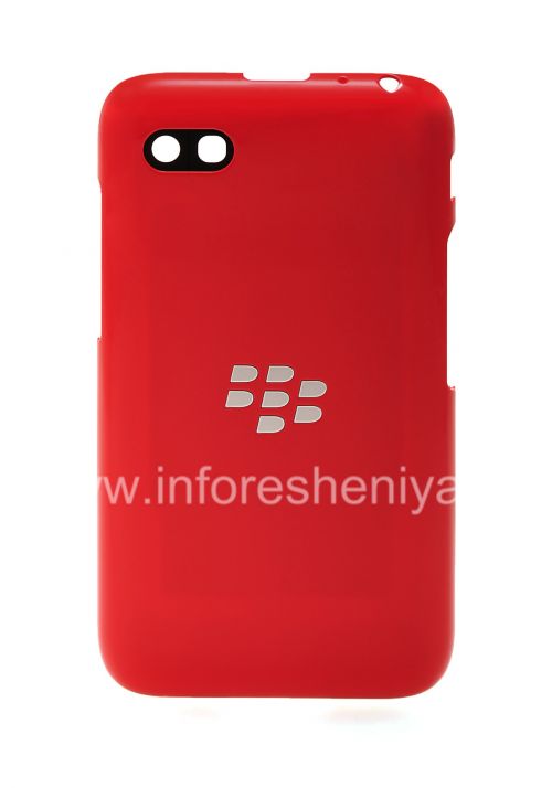 Photogallery for BlackBerry Q5のためのオリジナルバックカバー, レッド product