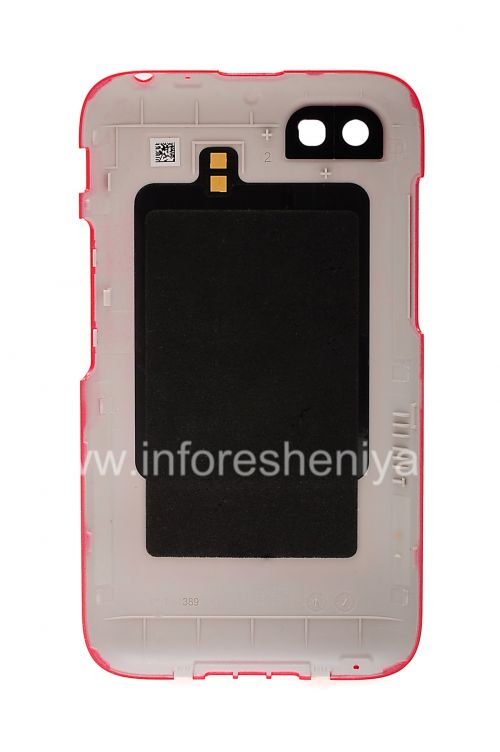 Photogallery for BlackBerry Q5のためのオリジナルバックカバー, レッド product