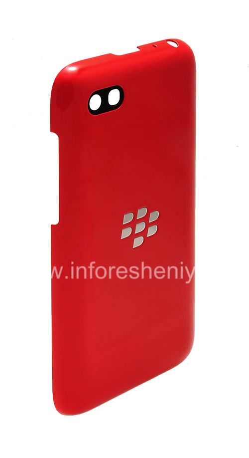 Photogallery for BlackBerry Q5のためのオリジナルバックカバー, レッド product