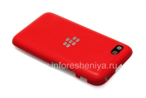 Photogallery for BlackBerry Q5のためのオリジナルバックカバー, レッド product