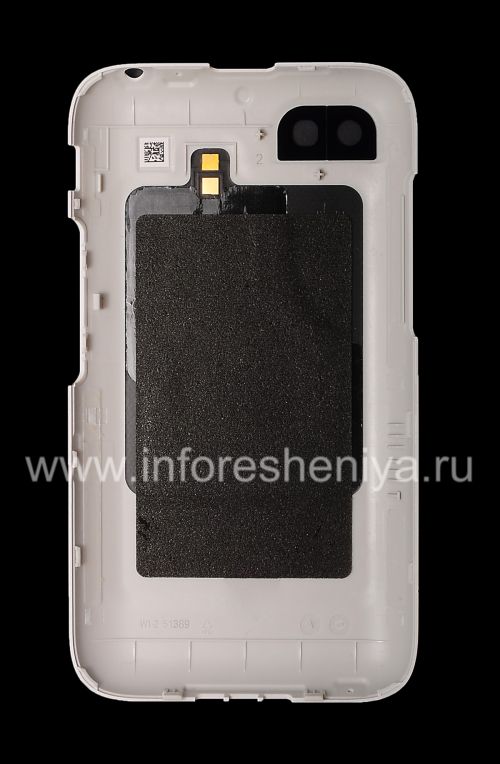 Photogallery for BlackBerry Q5のためのオリジナルバックカバー, ホワイト product