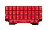 Photo 1 — Asli Keyboard BlackBerry Q5 Inggris, merah